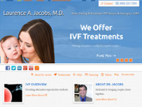 IVF Chicago website screenshot