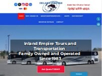 Website Screenshot Inland Empire Stages