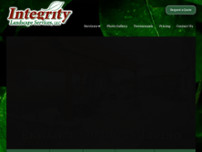 Integrity Landscape Services, LLC website screenshot