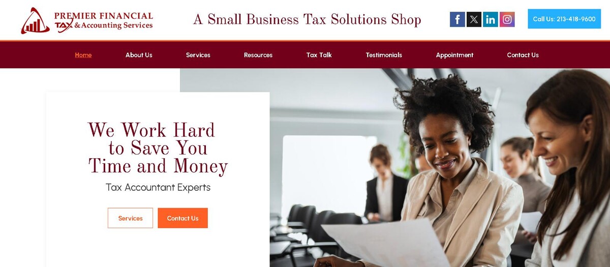 Images PREMIER FINANCIAL TAX & Accounting Services