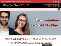 Website Screenshot Your Eyes Only Optical
