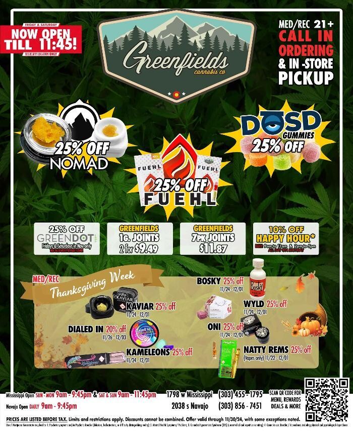 Images Greenfields Cannabis Dispensary