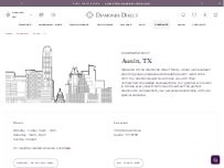 Website Screenshot Diamonds Direct Austin