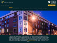 Hartley Flats website screenshot