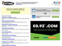 CAT Construction Co LL C website screenshot