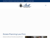 Bell Law Firm website screenshot