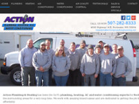 Screenshot for http://www.callactionplumbing.com