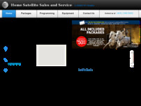 Home Satellite Sales and Service website screenshot
