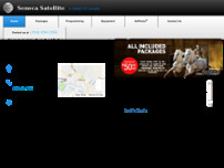 Seneca Satellite website screenshot