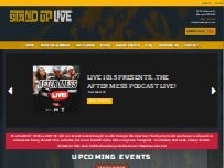 Website Screenshot Stand Up Live