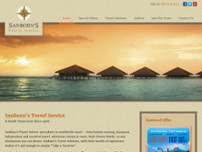 Sanborn's Travel Service website screenshot