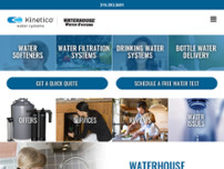 Waterhouse Water Systems website screenshot