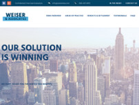 Weiser & Associates website screenshot