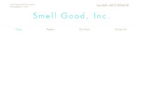 Smell Good Inc website screenshot