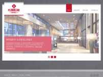 Plumbline Drywall Inc. website screenshot