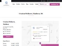 Website Screenshot Ovation Wellness