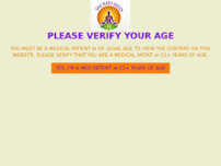 SACRED SEED website screenshot
