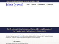 Screenshot for http://jaimedrywall.com/