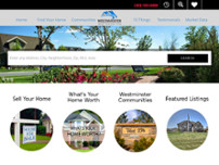 Westminster Real Estate Info website screenshot