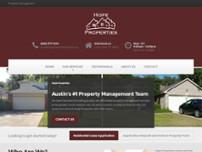 Hope Properties website screenshot