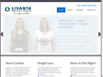 Screenshot for http://www.livantamedical.com