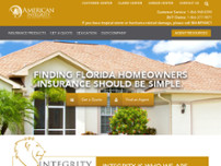 American Integrity Insurance website screenshot