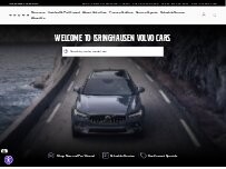 Website Screenshot Isringhausen Volvo Cars