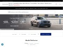 Website Screenshot Valenti Volvo Cars Watertown