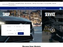 Website Screenshot Volvo Cars Silver Spring