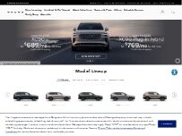 Website Screenshot Bergstrom Volvo Cars