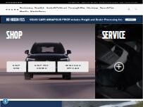 Website Screenshot Volvo Cars Annapolis