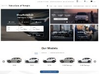 Website Screenshot Volvo Cars of Temple