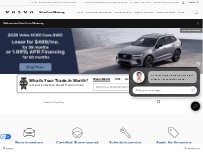 Website Screenshot Volvo Cars Monterey