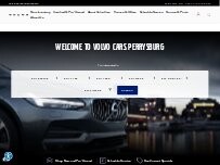 Website Screenshot Volvo Cars Perrysburg