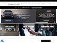 Website Screenshot Volvo Cars San Francisco