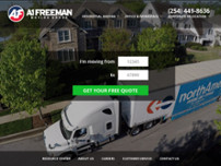 A-1 Freeman Moving Group website screenshot