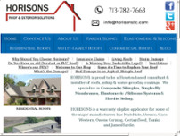 Horisons LLC website screenshot