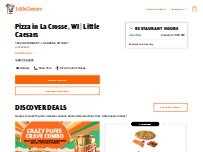 Website Screenshot Little Caesars Pizza