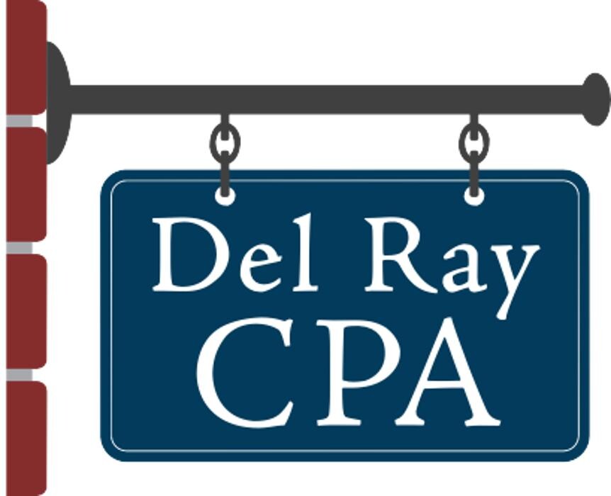THE DEL RAY CPA Logo