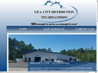 S.P.A. City Distribution website screenshot