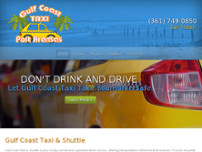 Gulf Coast Taxi & Shuttle Service of Port Aransas, LLC website screenshot