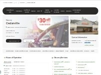 Website Screenshot Shaw's