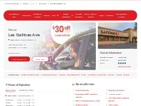 Website Screenshot Safeway