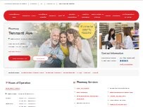 Website Screenshot Safeway Pharmacy