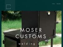 Moser Customs website screenshot