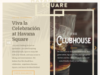 Havana Square website screenshot