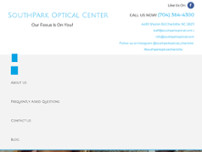 Screenshot for http://www.southparkoptical.com/