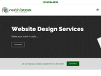North Texas Web Design website screenshot