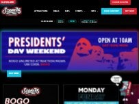 Website Screenshot Scene75 Entertainment Center | Cleveland