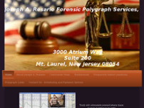 Joseph A. Rosario Forensic Polygraph Services, LLC website screenshot